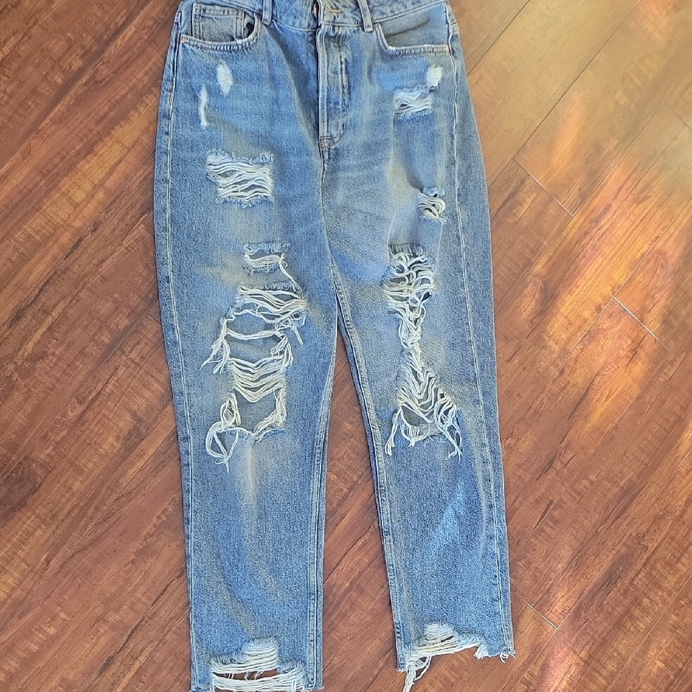 Zara Light Blue Denim Jeans